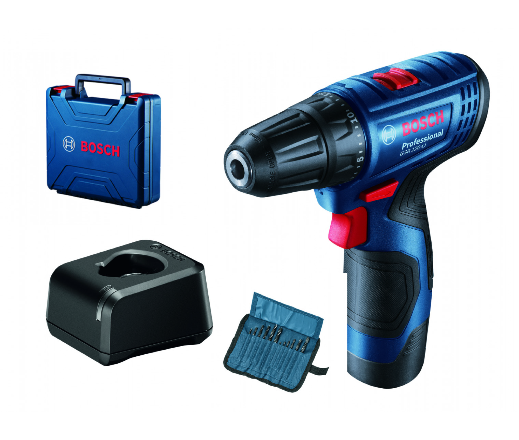 Аккумуляторный шуруповёрт GSR 120 Li (2x2,0Ah)